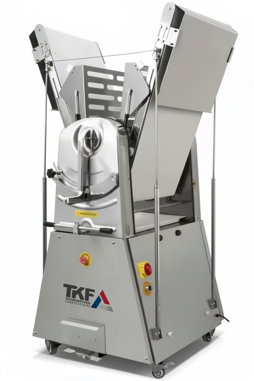 Pastry dough sheeter for bakeries